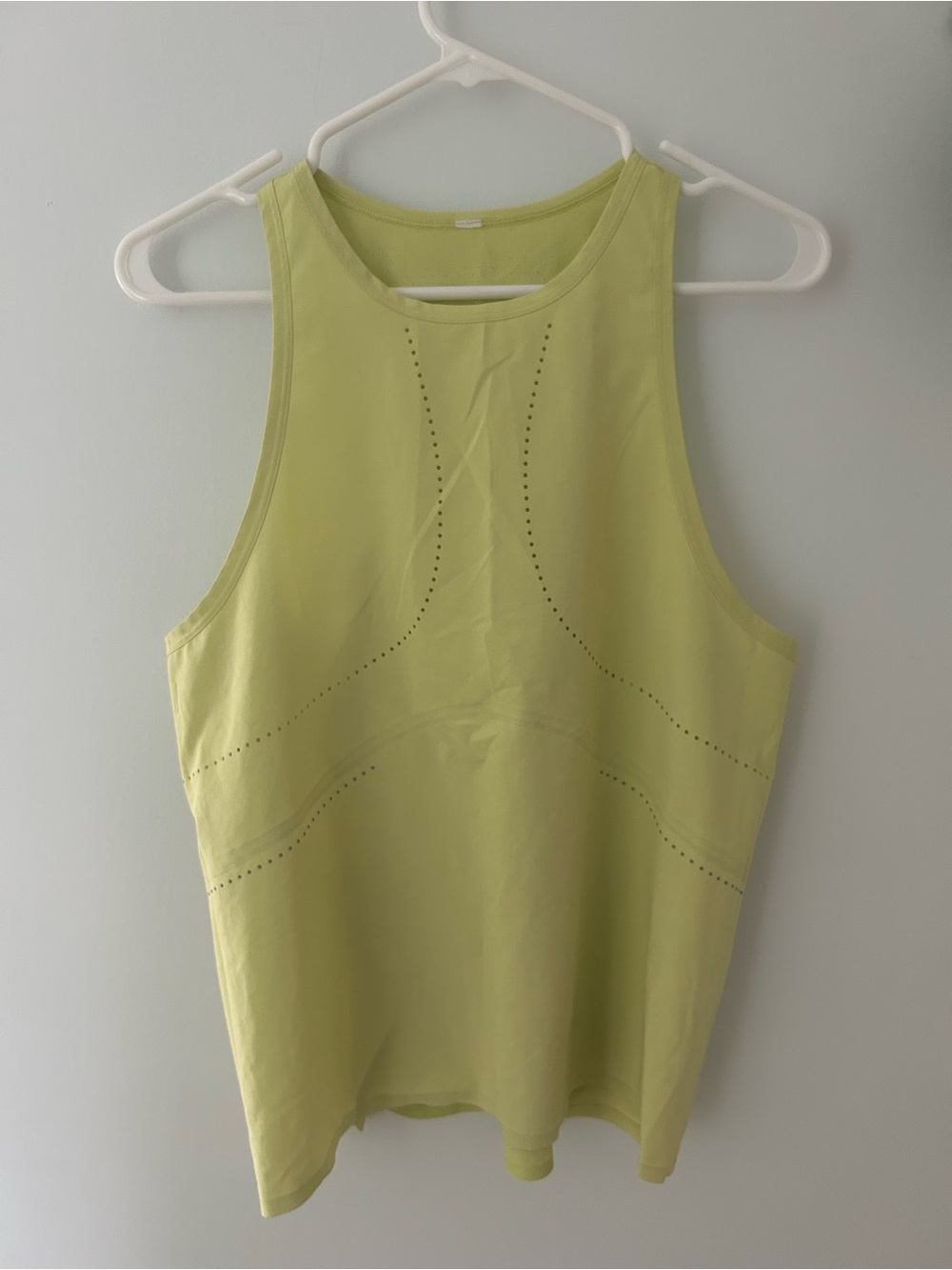 Lululemon Find Your Pace Tank in Lemon Vibe Size 8 No Tag